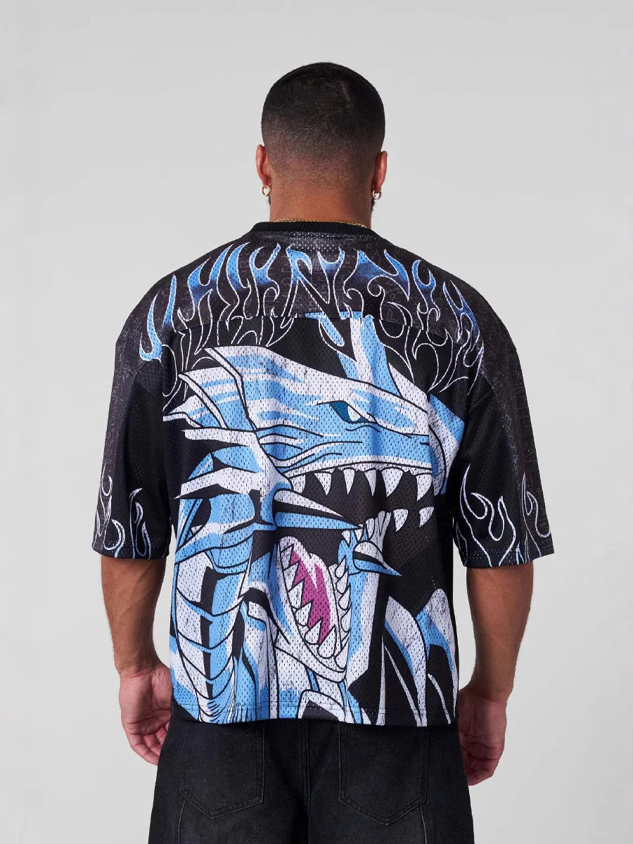 YA Trendy Brand oversized t-shirt Street leisure quick drying