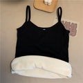 Women Winter Warm Underwear Solid Color Thermal Casual Nightwear Sexy