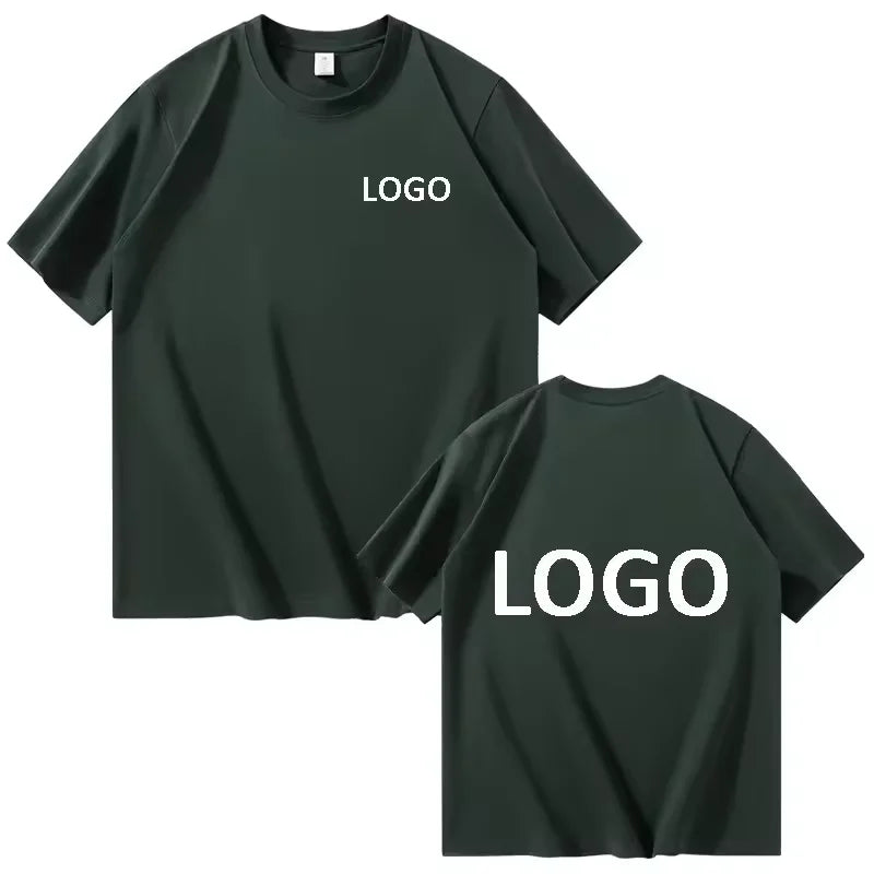 Customized Printed Men Women T-shirts Summer Loose Casual Clothing