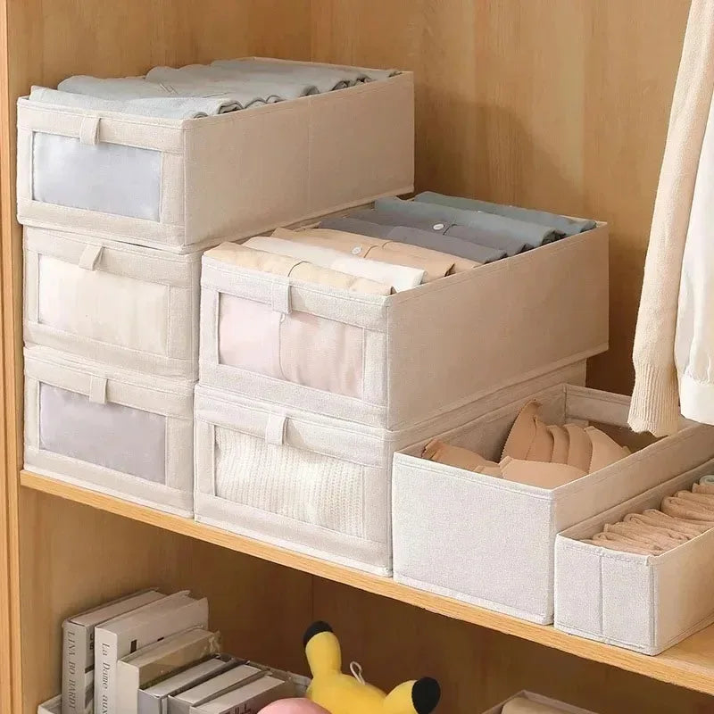 1pcs Visible Wardrobe Storage Organizers Cabinet Drawer Clothes