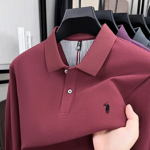 100% pure cotton autumn and winter men's fashion sports brand