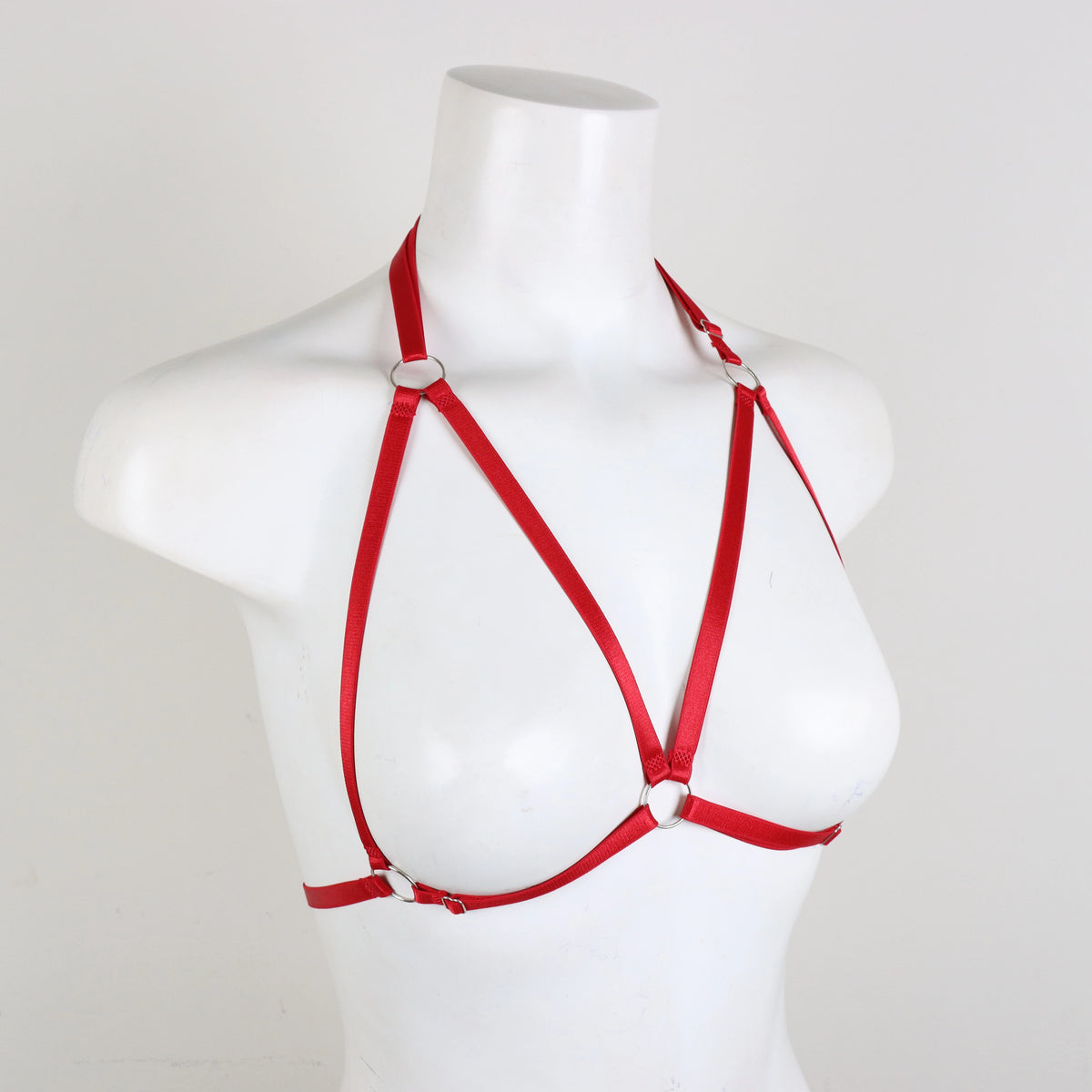 1PC Women Harness Belt Goth Crop Tops Ladies Bra Elastic Strappy
