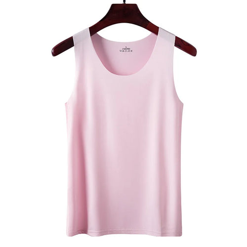 1pcs Ice Silk Tank Tops Seamless Mens Vest Sleeveless Sport Bodysuit