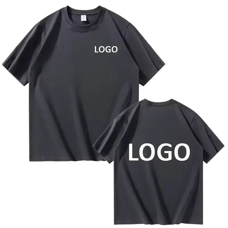 Customized Printed Men Women T-shirts Summer Loose Casual Clothing