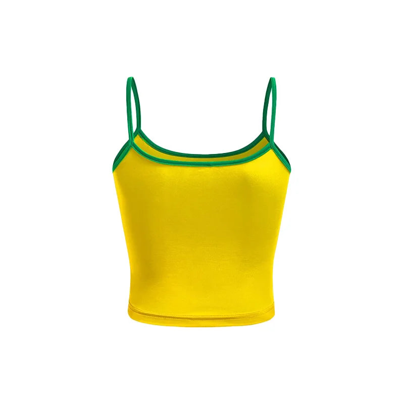 Y2K Clothes Women's Top Fashion High Street Tank Top Sexy Brazilian