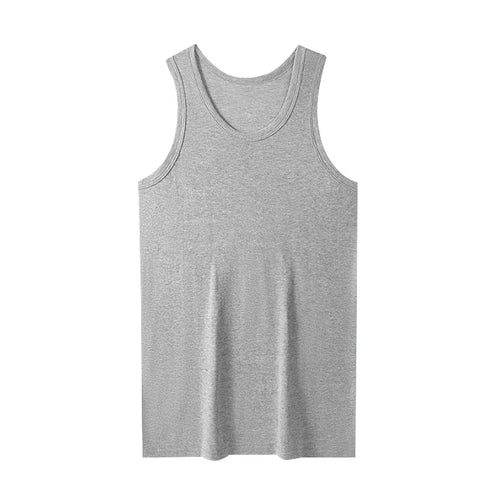 1/3 Piece Men's Wide-shouldered Cotton Vest Youth Sports Fitness
