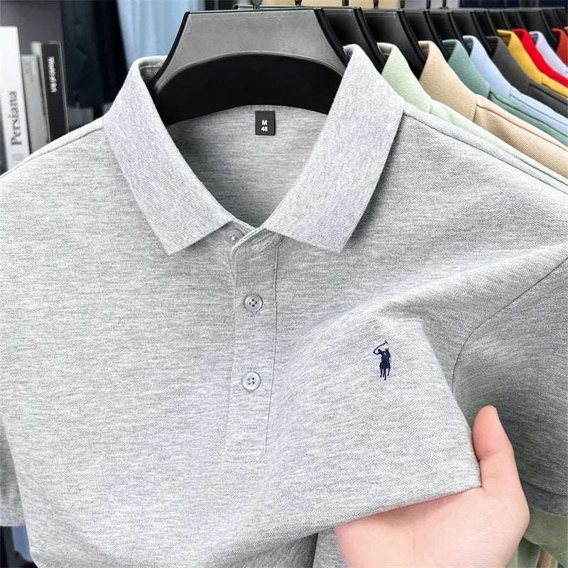 new style High end luxury brand fashion short sleeved high-end printed