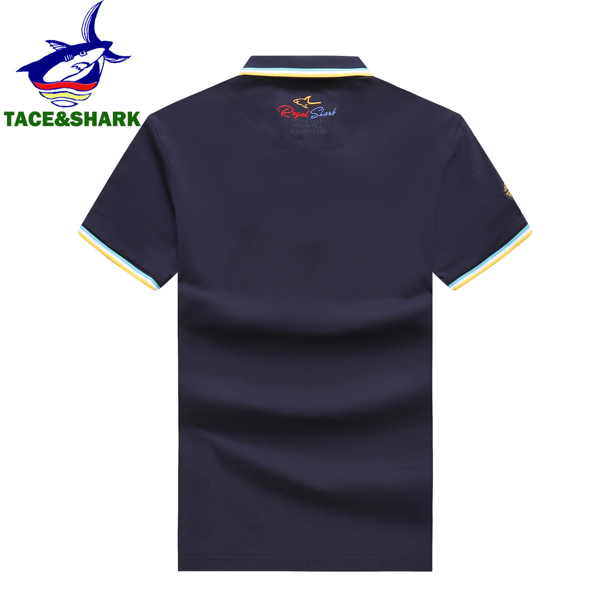 TACE&SHARK New Arrival 2024 Solid Color Fashion Luxury Polo Shirt