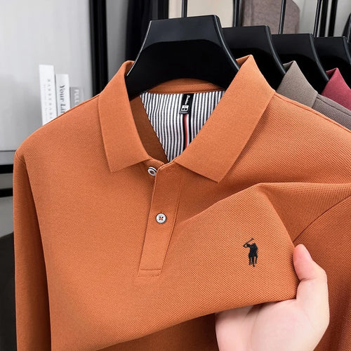 100% pure cotton autumn and winter men's fashion sports brand