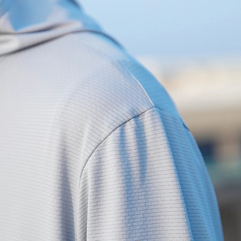 YJKVUR Unisex Summer New UPF 50+ UV Sun Protection Hoodie Jacket Men