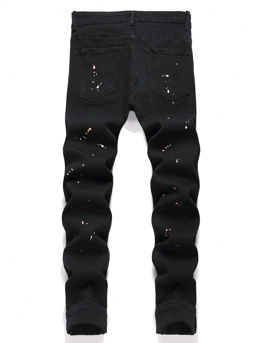 Men y2k Stretchy Skinny Denim Jeans For Men Casual pants Ripped