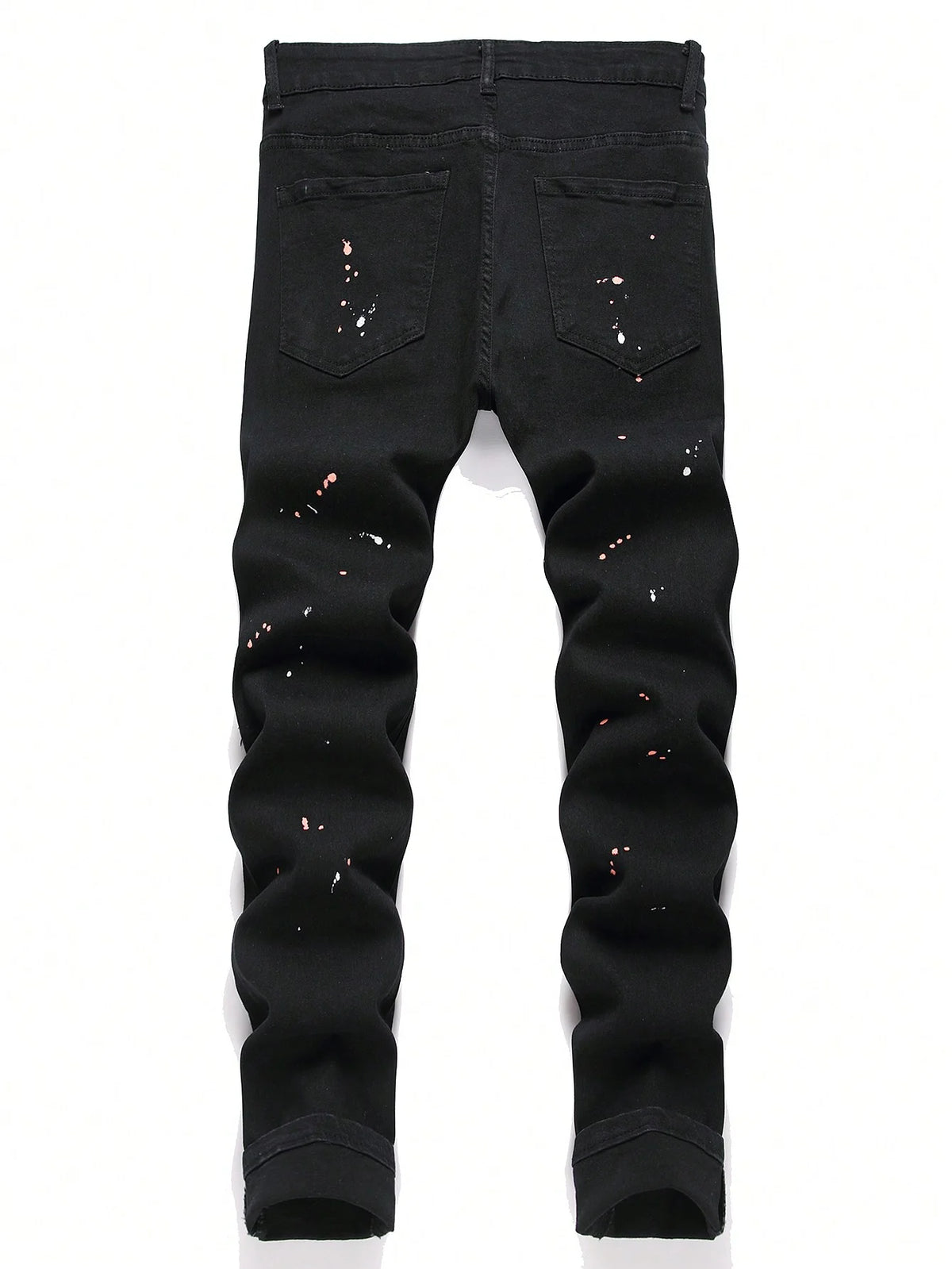 Men y2k Stretchy Skinny Denim Jeans For Men Casual pants Ripped