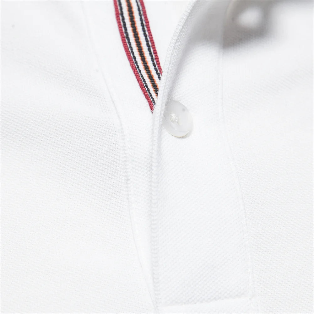 AIOPESON Brand Men's Polo Shirts Cotton Polo Shirts for Men Short