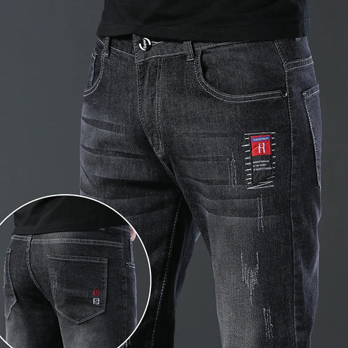 2024 Men's Fashion and Casual New Four Seasons Lightweight Long Pants
