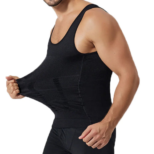 Mens Compression Sleeveless Jersey Fitness Clothes Training Shirts Gym