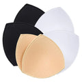 3 Pairs Women's Removable Cups Bra Pads Inserts Triangles Bra Pads
