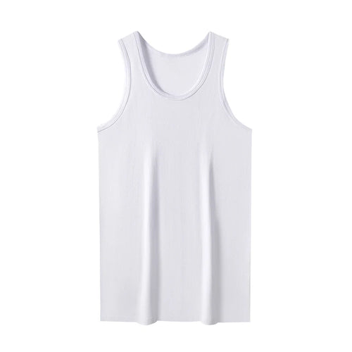 1/3 Piece Men's Wide-shouldered Cotton Vest Youth Sports Fitness