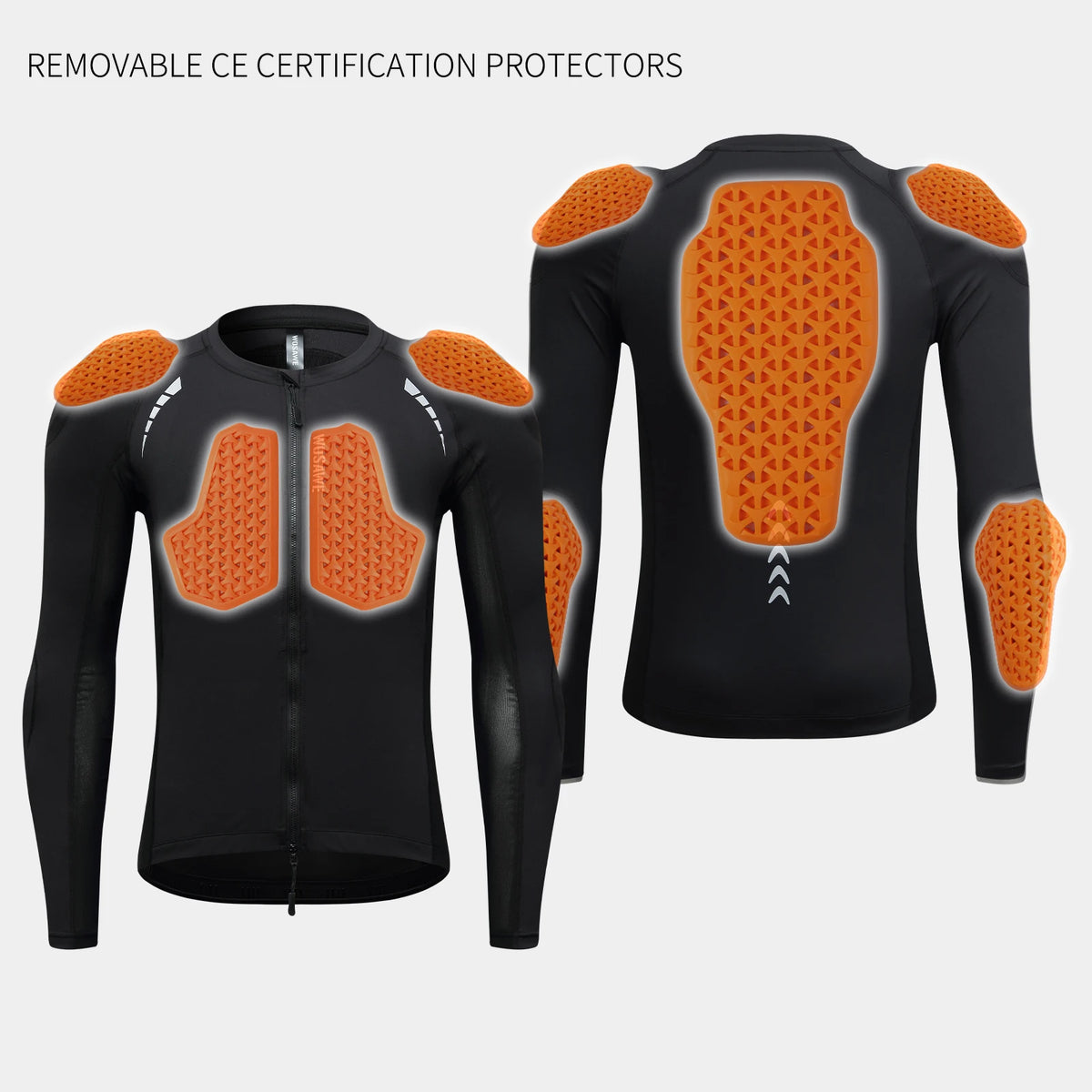 WOSAWE Motorcycle Jacket Full Body Armor Protection Jackets Motocross