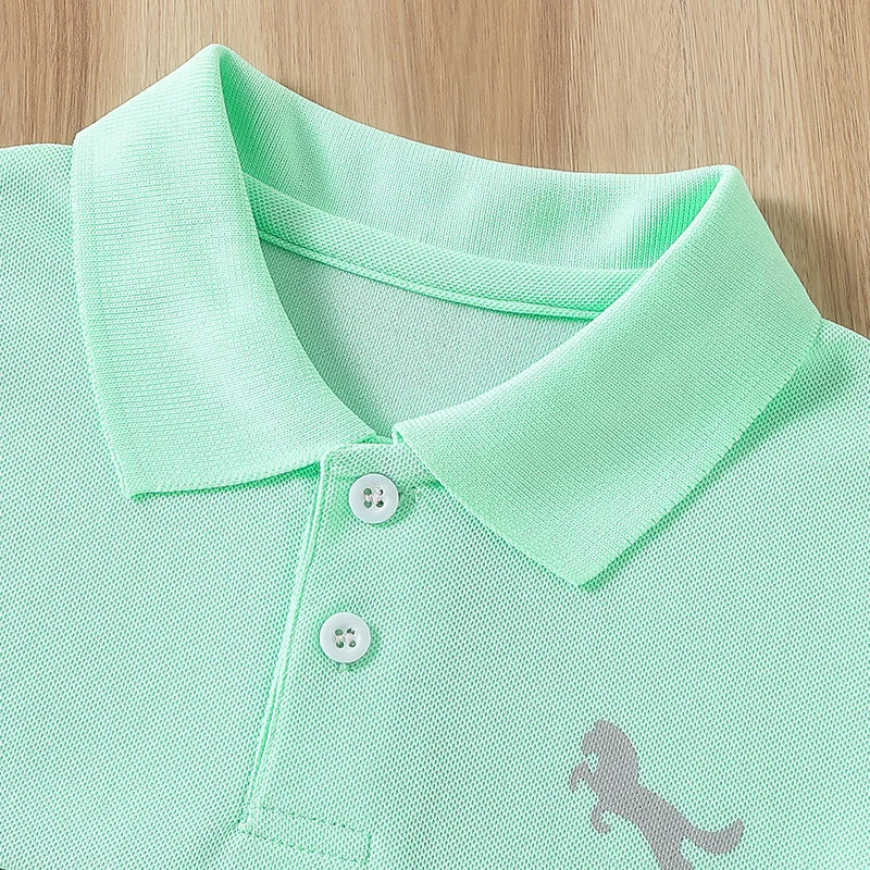 3-piece Set Of New Summer Children's Multi-color Combination POLO Top