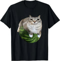 Watermelon Cat Silly Cat Meme T-Shirt A Hilarious Watermelon Print