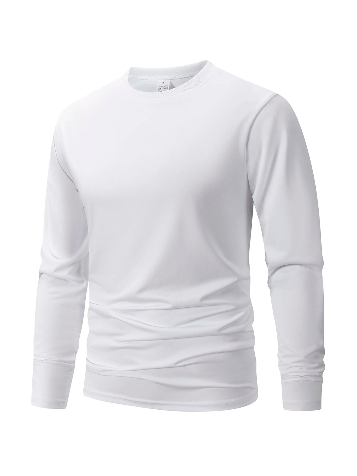 Men's Button Long Sleeve Henley Neck T-Shirt Casual Breathable Round