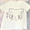 Japanese Oversized T Shirt Women Clothing Short Sleeve O-neck Cute
