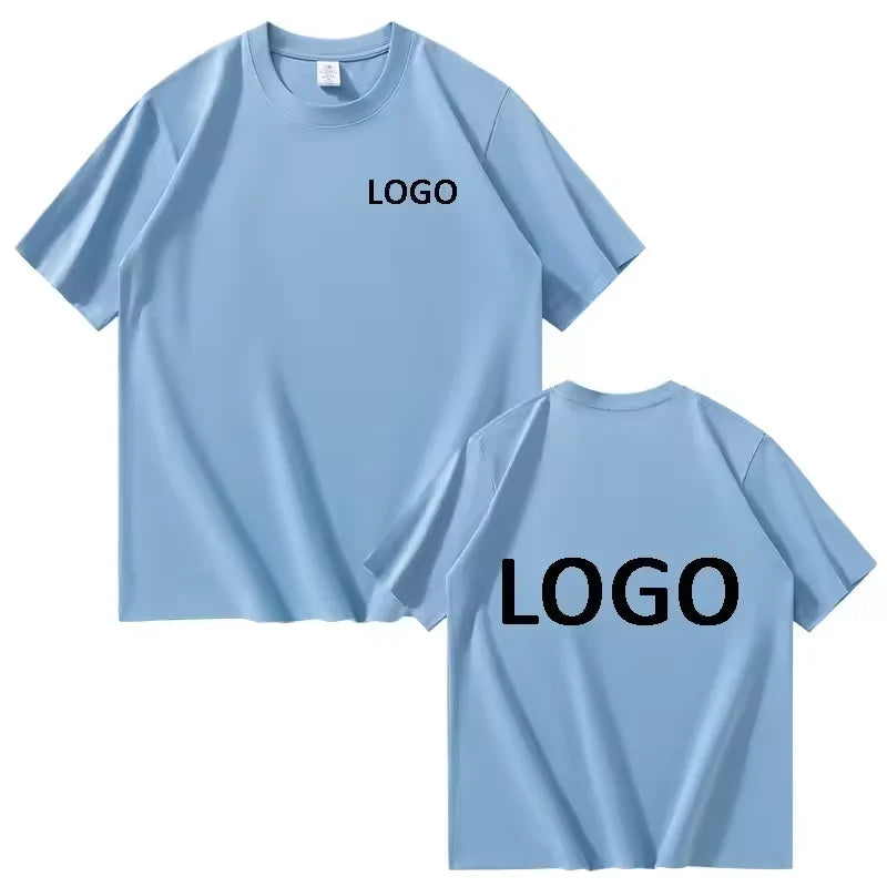 Customized Printed Men Women T-shirts Summer Loose Casual Clothing