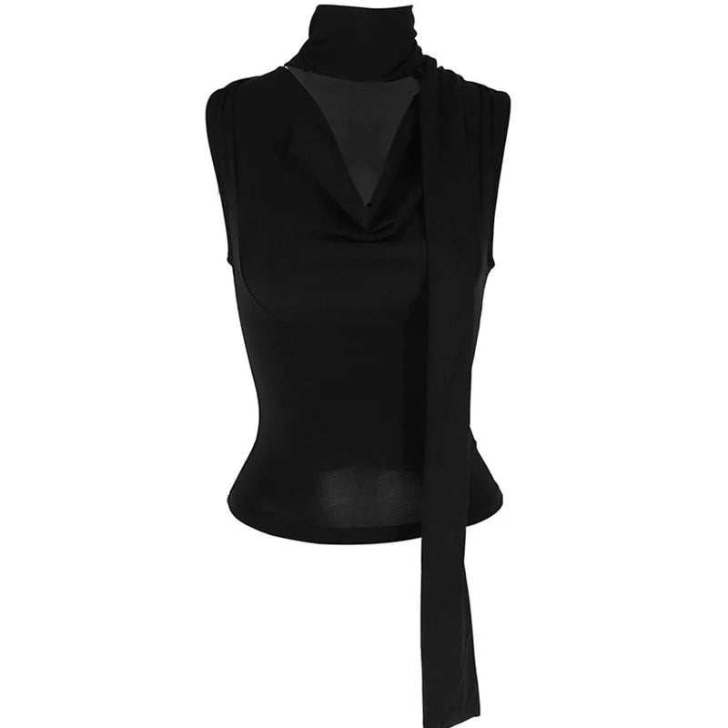 Solid Tank Summer New Women Sexy Sleeveless V-Neck Lady Top Fashion