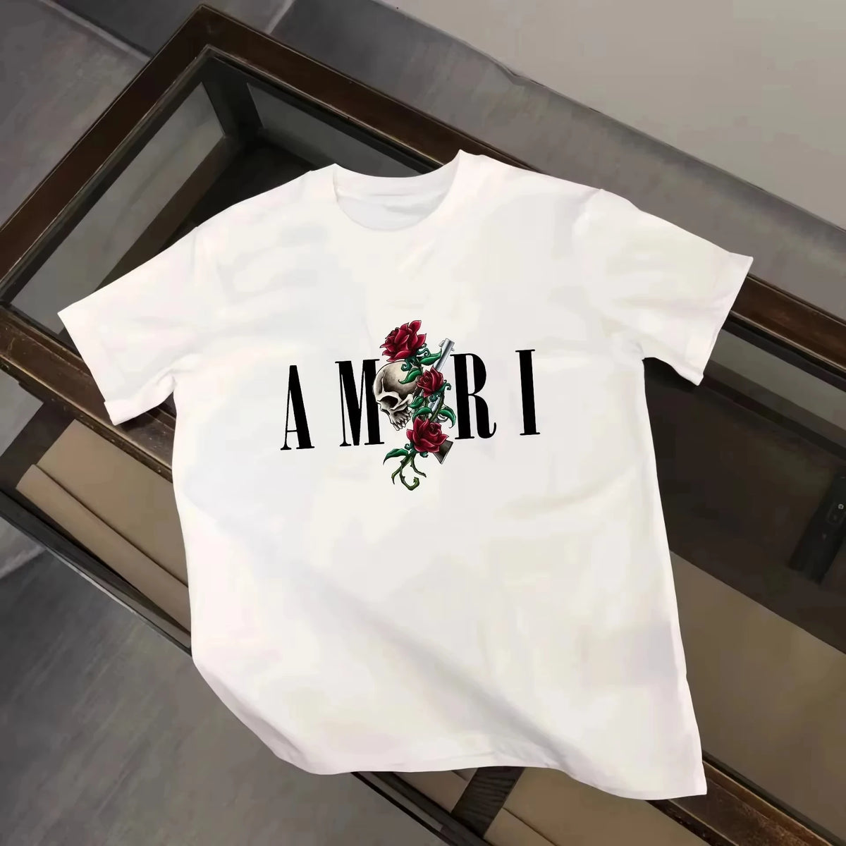 2026 Summer Graphic Print Y2k T-shirt Man Woman Short Sleeved Luxury