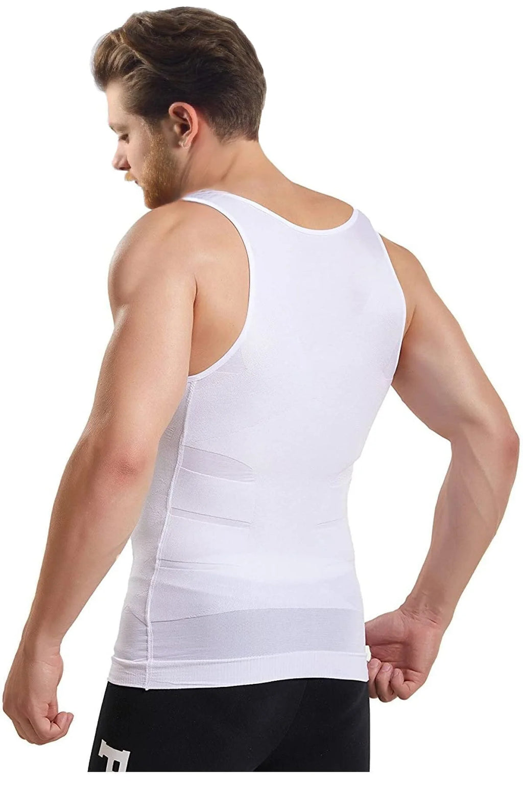 Men Compression Body Shaper Vest Seamless Slimming Tank Top Waist