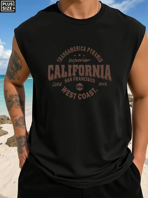 100 Cotton Men's Summer Fashion Casual Sports Loose Boston Est 1997