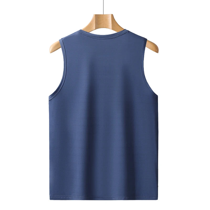 YJKVUR Sports Quick Dry Sleeveless T-Shirt for Men Summer Men