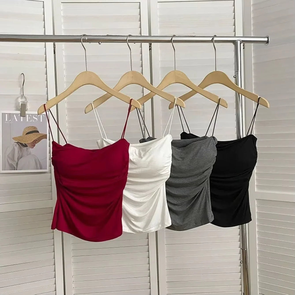 Women's Bra Stretch Women's Beach Everyday Casual Tank Top New Women's