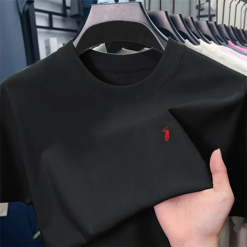 100% cotton men's short sleeve T-shirt fashion brand Paul Pony
