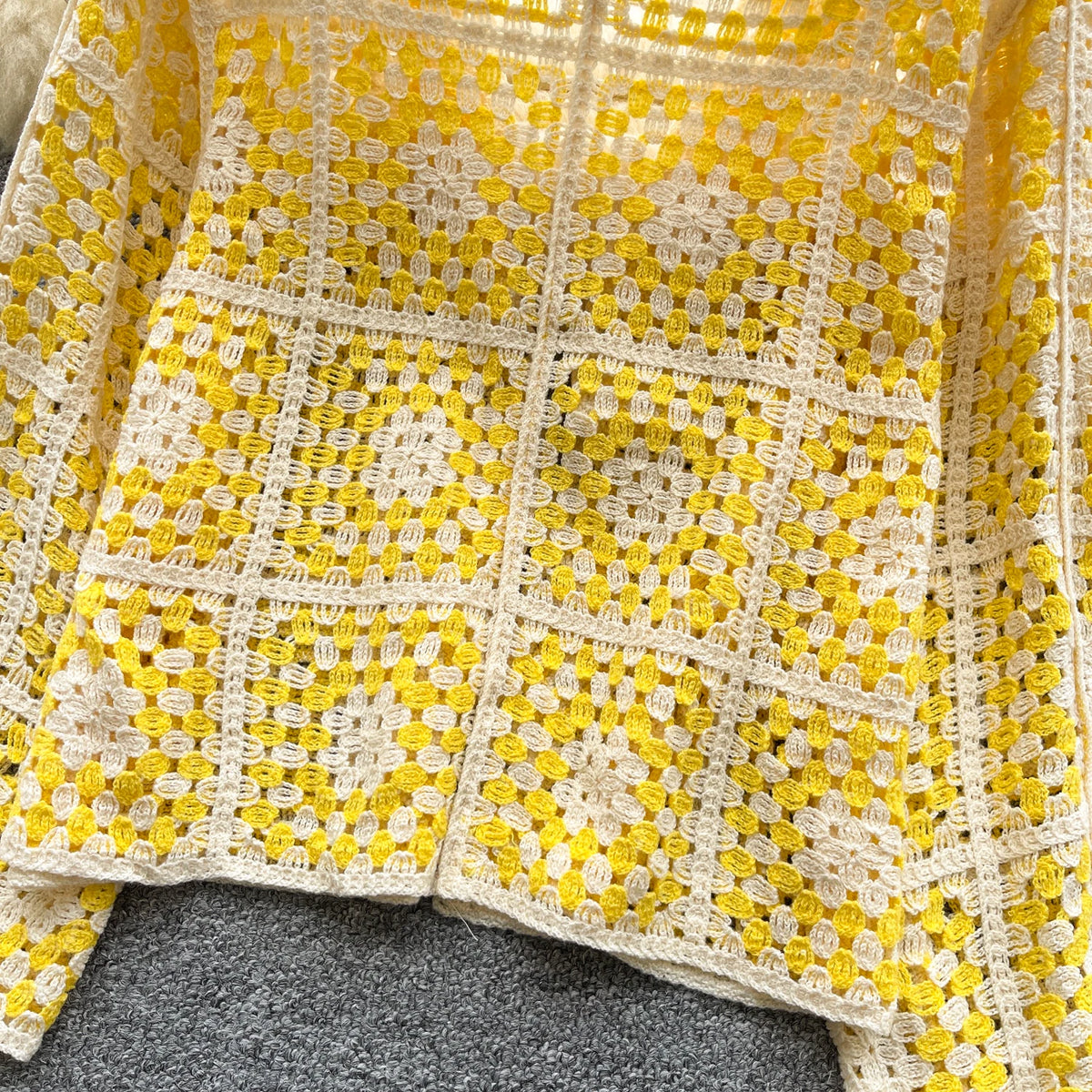Chic vintage long sleeve print loose Knit  Elegant Fashion Sexy