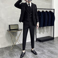 RoyalElite™ Men's Three-Piece Suit – Business & Event Perfection