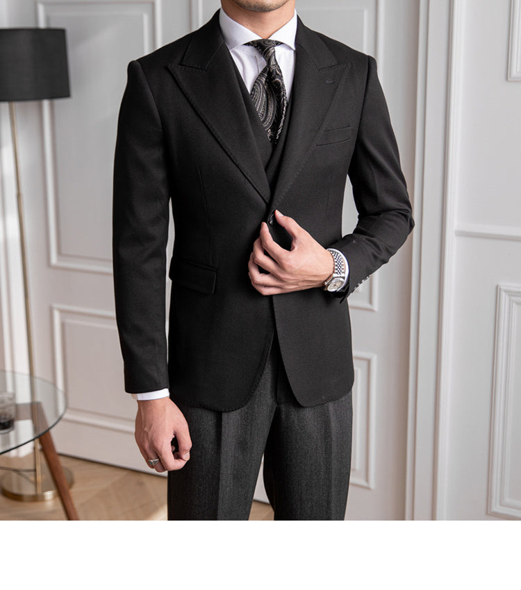 RoyalForm™ Men's Business Jacket – British Tailored Fit