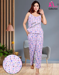 Trendy stylish women night suit