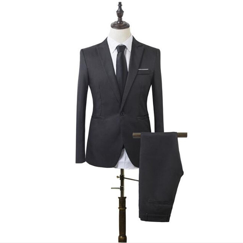 Brand Men Suit Wedding Suits for Men Shawl Collar 3 Pieces Slim Fit